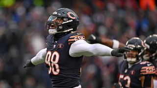 Montez Sweat could be the key that unlocks a Bears victory in Week 15 over Browns (2023 Season). Photo by Quinn Harris/Getty Images